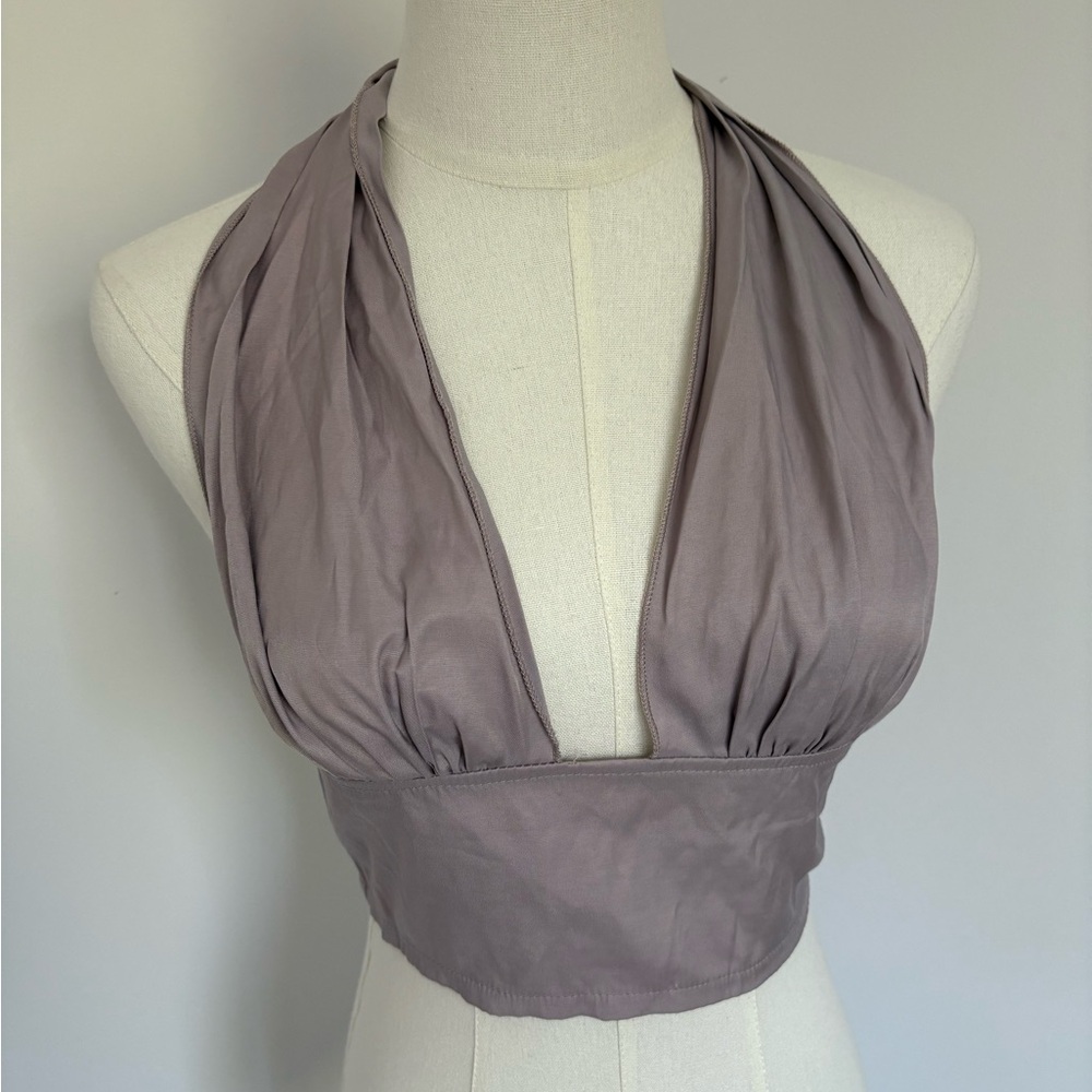 SHEIN Mauve Halter Top
